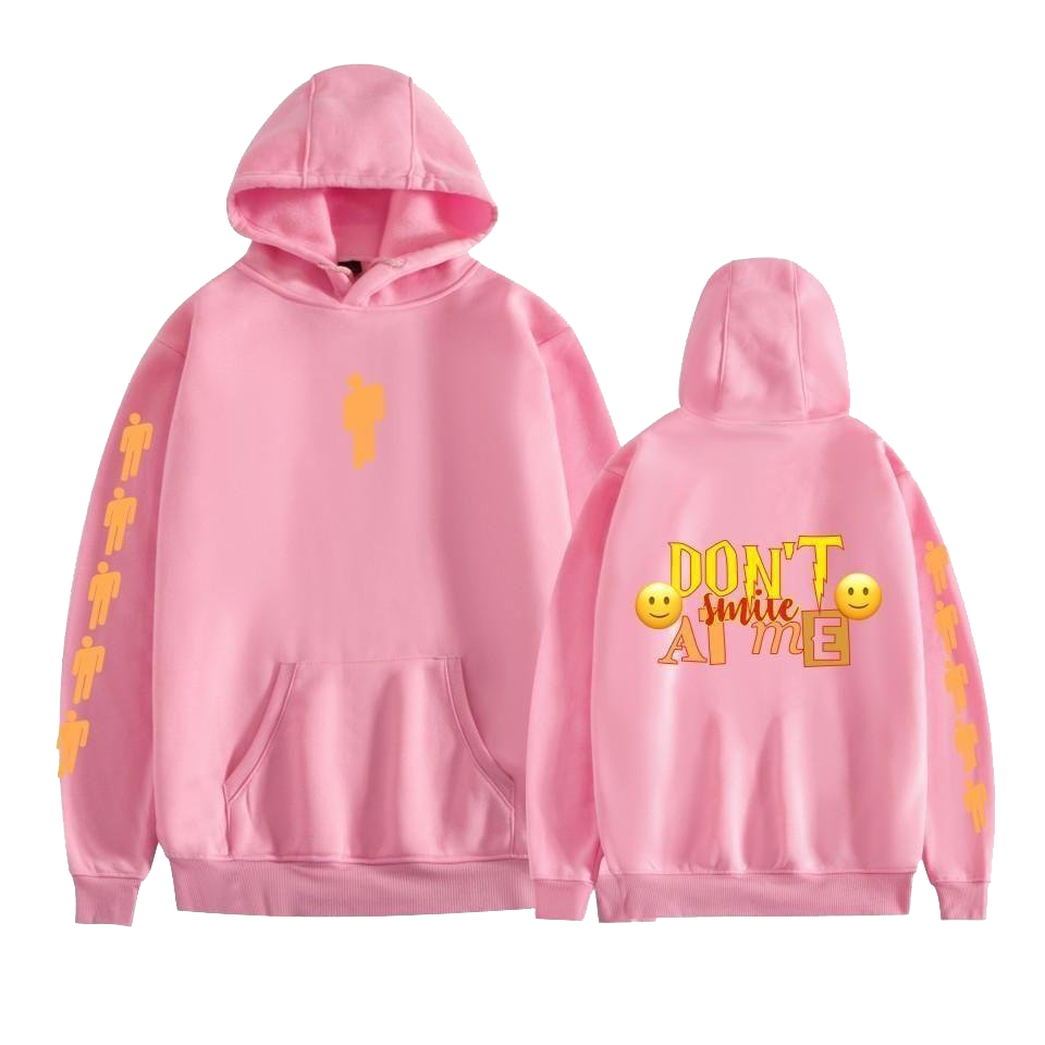 BILLIE EILISH MERCH- HOODIE DON'T SMILE AT ME SWEATSHIRT - Billie ...